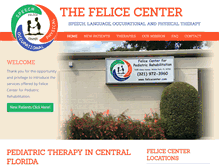 Tablet Screenshot of felicecenter.com